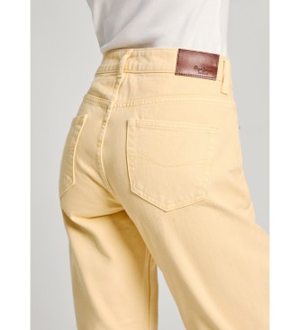 Pepe Jeans Jeans Tapered Hw jaune