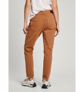 Pepe Jeans Jeans Tapered Hw brun