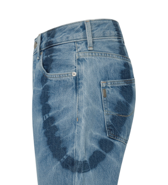 Pepe Jeans Jeans Tapered Hw Tie Dye bleu