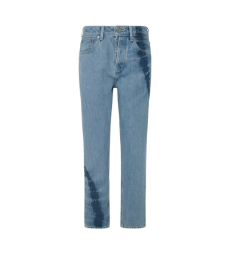 Pepe Jeans Jeans Tapered Hw Tie Dye blau