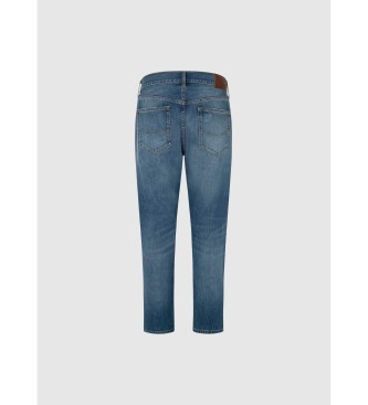 Pepe Jeans Dżinsy Tapered Medium Destroy w kolorze niebieskim