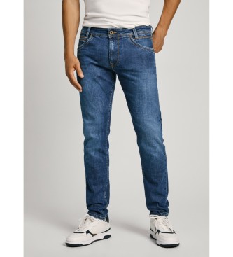 Pepe Jeans Dżinsy Tapered Spike w kolorze niebieskim