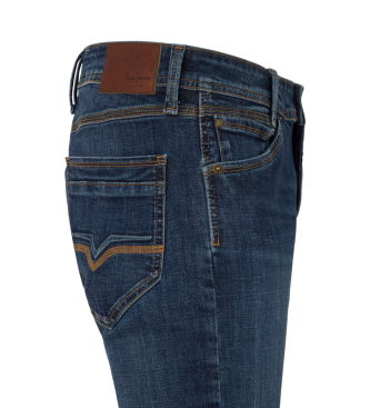 Pepe Jeans Dżinsy Tapered Spike w kolorze niebieskim