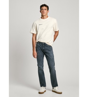 Pepe Jeans Jeans in taps toelopende pasvorm Spike zwart