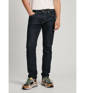 Pepe Jeans Dżinsy Tapered Stanley w kolorze niebieskim