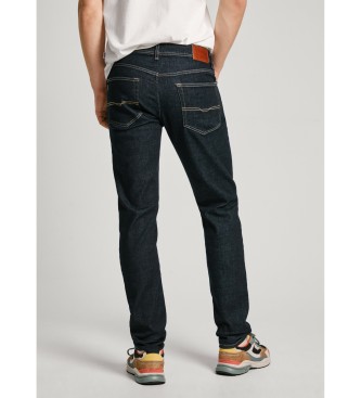 Pepe Jeans Dżinsy Tapered Stanley w kolorze niebieskim