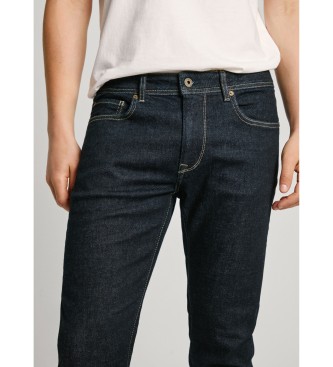 Pepe Jeans Dżinsy Tapered Stanley w kolorze niebieskim