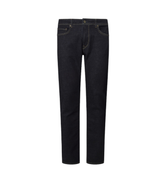 Pepe Jeans Dżinsy Tapered Stanley w kolorze niebieskim