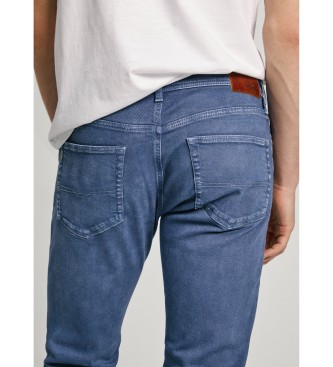 Pepe Jeans Dżinsy Tapered Stanley w kolorze niebieskim