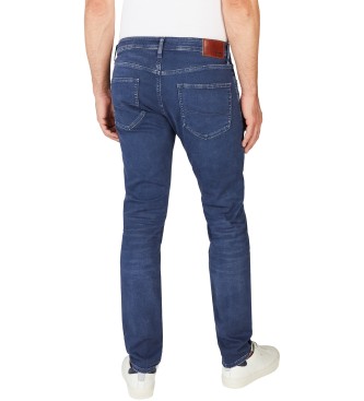 Pepe Jeans Dżinsy Tapered Stanley w kolorze niebieskim