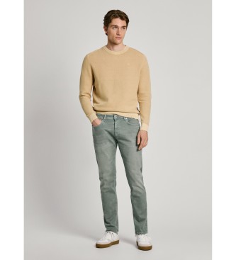 Pepe Jeans Tapered Jeans Stanley green