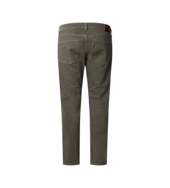 Pepe Jeans Jeansy Tapered Stanley zielone