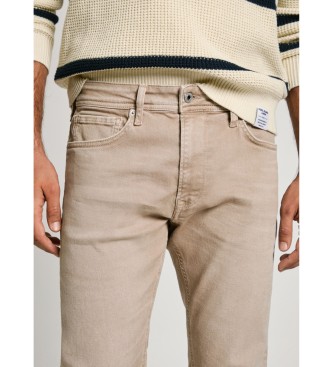 Pepe Jeans Jeans taps toelopend Stanley beige