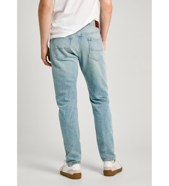 Pepe Jeans Calas de ganga Tapered Tinted Destroy azul