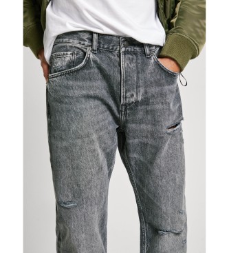 Pepe Jeans Jeans Tapered Torn Carbon grey