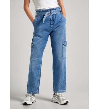 Pepe Jeans Jeans Tapered Uhw Utility bl