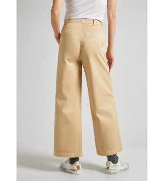 Pepe Jeans Tasha beige chino-bukser