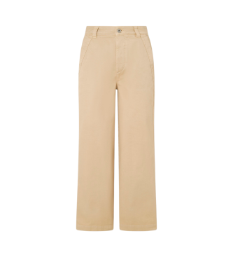 Pepe Jeans Tasha beige chino-bukser