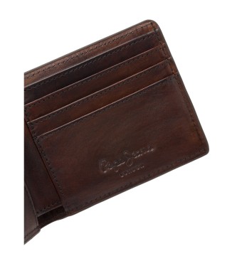 Pepe Jeans Portefeuille Tate marron