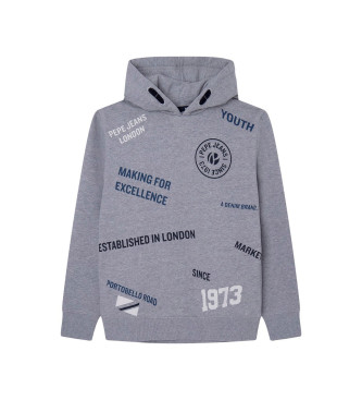 Pepe Jeans Sweat Theo gris