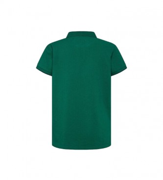 Pepe Jeans Thor Jr green polo shirt