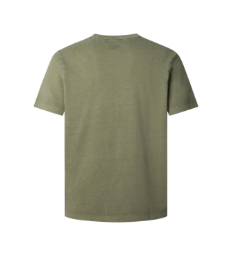 Pepe Jeans T-shirt Thyseen vert