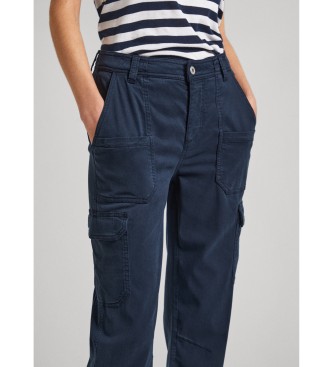 Pepe Jeans Tiara trousers navy