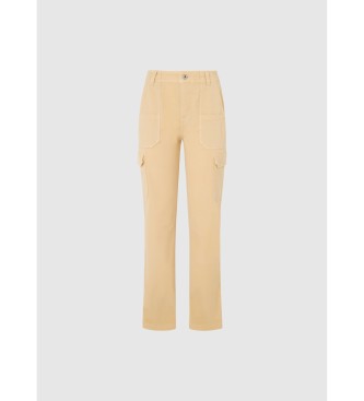 Pepe Jeans Cargo-bukser Tiara beige