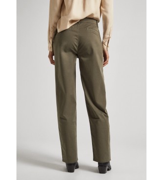 Pepe Jeans Green Tina trousers