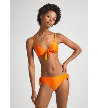 Pepe Jeans Top bikini a onda arancione