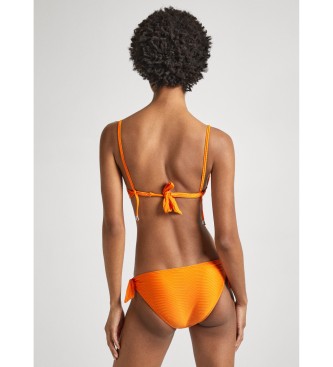 Pepe Jeans Góra od bikini Wave pomarańczowa