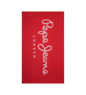 Pepe Jeans Red beach towel