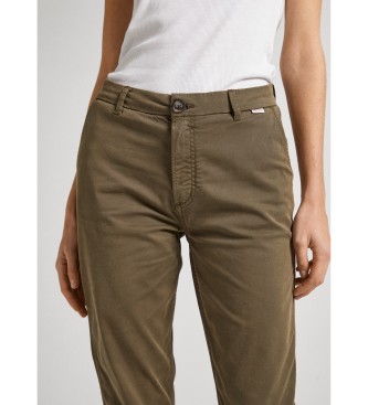 Pepe Jeans Tracy broek groen