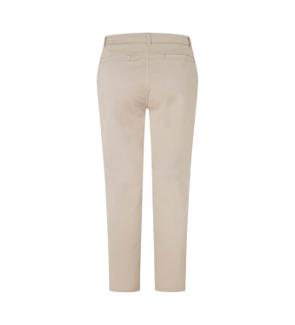 Pepe Jeans Tracy beige chino-bukser