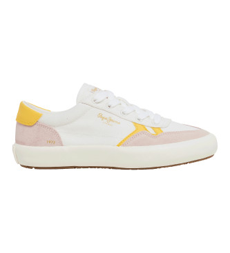 Pepe Jeans Travis Brit Leather Sneakers white 