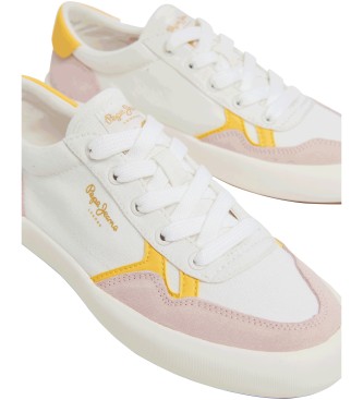 Pepe Jeans Travis Brit Leather Sneakers white 