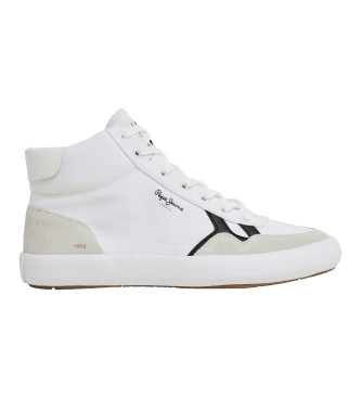 Pepe Jeans Travis City Leather Sneakers white