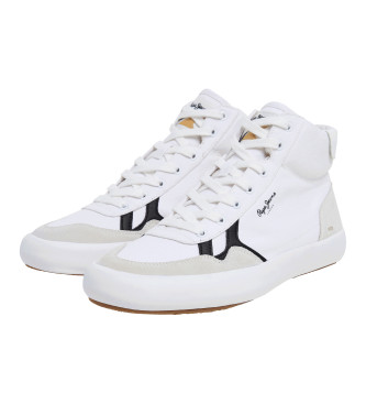 Pepe Jeans Travis City Leather Sneakers branco