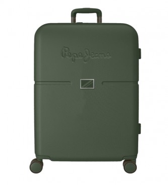 Pepe Jeans Valigia Trolley Accento Verde 70cm