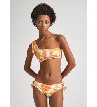 Pepe Jeans Tropisk bikinitop orange