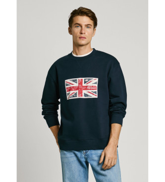 Pepe Jeans Union Crew Sweatshirt navy