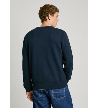 Pepe Jeans Marineblauer Union-Pullover