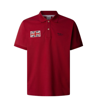 Pepe Jeans Union Polo czerwony