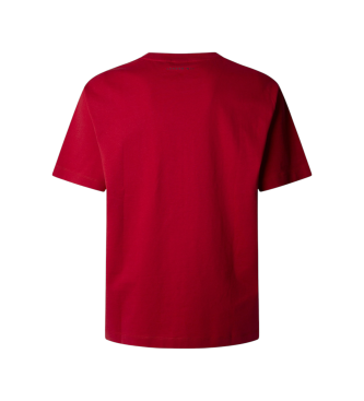 Pepe Jeans T-shirt Union vermelha
