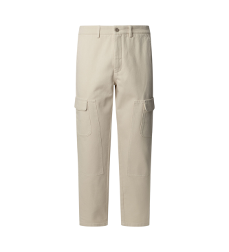 Pepe Jeans Utility cargo-bukser off-white ecru