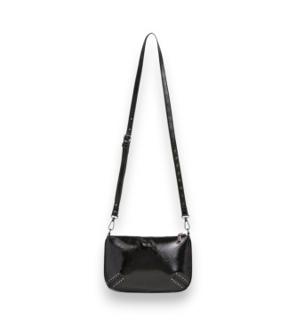 Pepe Jeans Bolsa de mo Valeria Glimmer preta
