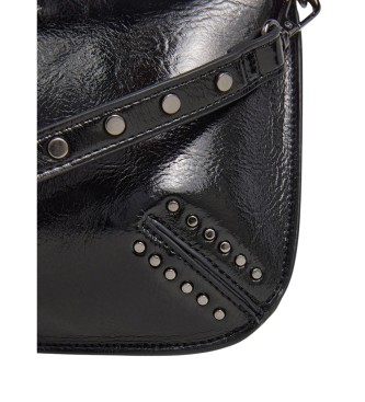 Pepe Jeans Bolsa de mo Valeria Glimmer preta