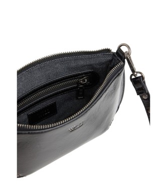 Pepe Jeans Bolsa de mo Valeria Glimmer preta
