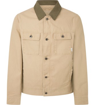 Pepe Jeans Valtari beige jacka