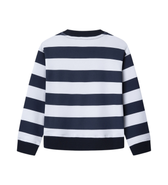 Pepe Jeans Sweatshirt Vania blanc, marine